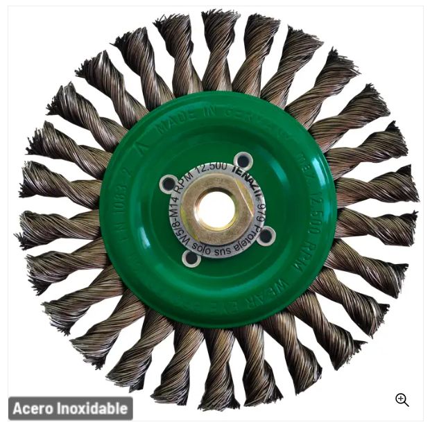 Clave 979 — 150x0.508xMR INOX.C.CIRCULAR TRENZADO #