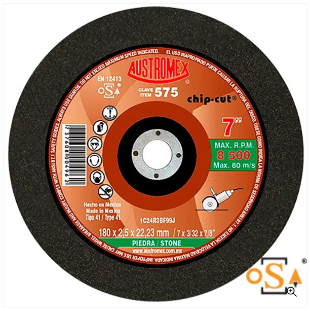Clave 575 — 180X2.5X22.23 1C24R3BF99J