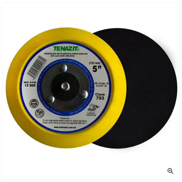 Clave 793 — 125 x 7.9-24 RESPALD SIN PERFORACIONES UG #