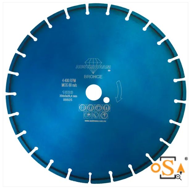 Clave 1533 — 350 x 3.0 x 25.4 AZUL-BRONCE