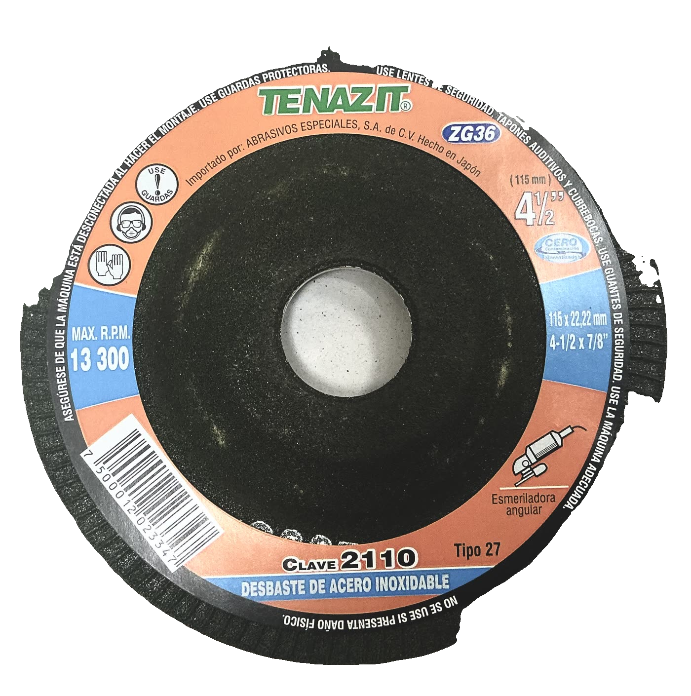 Tenazit Clave 2110 — 4½" x 7/8"