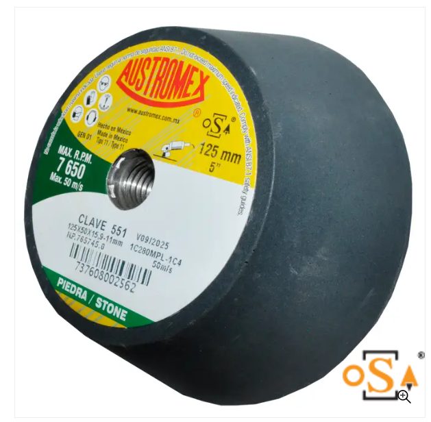Clave 551 — 125X50X15.9-11 1C4NBPSH