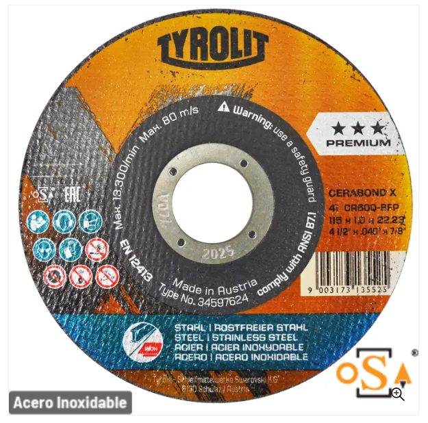 Clave 4250 — 115 x 1.0 x 22.23 CA60Q-BFK A #