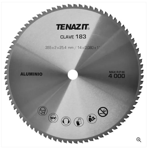Clave 183 — 350x25.4 100 DIENTES TCG #