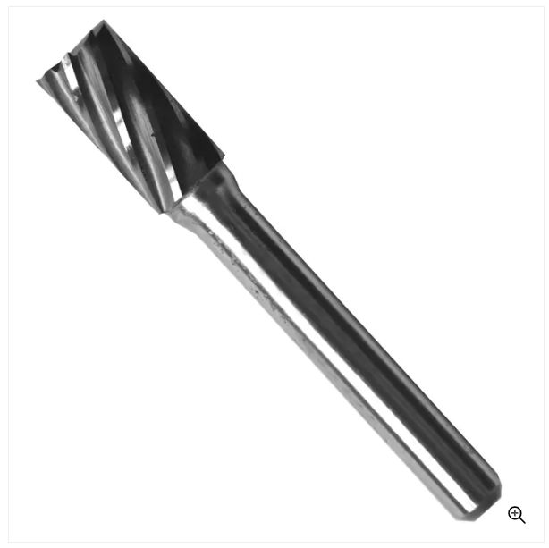 Clave 126 — 9.5x19.1x6.4 AC CORTE DE ALUMINIO #
