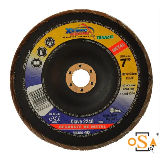Clave 2240 — 178 x 22.2 Z POWER-40 #