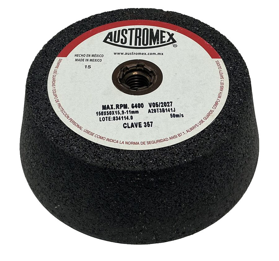 Austromex Copa Clave 357 — 6" x 2"