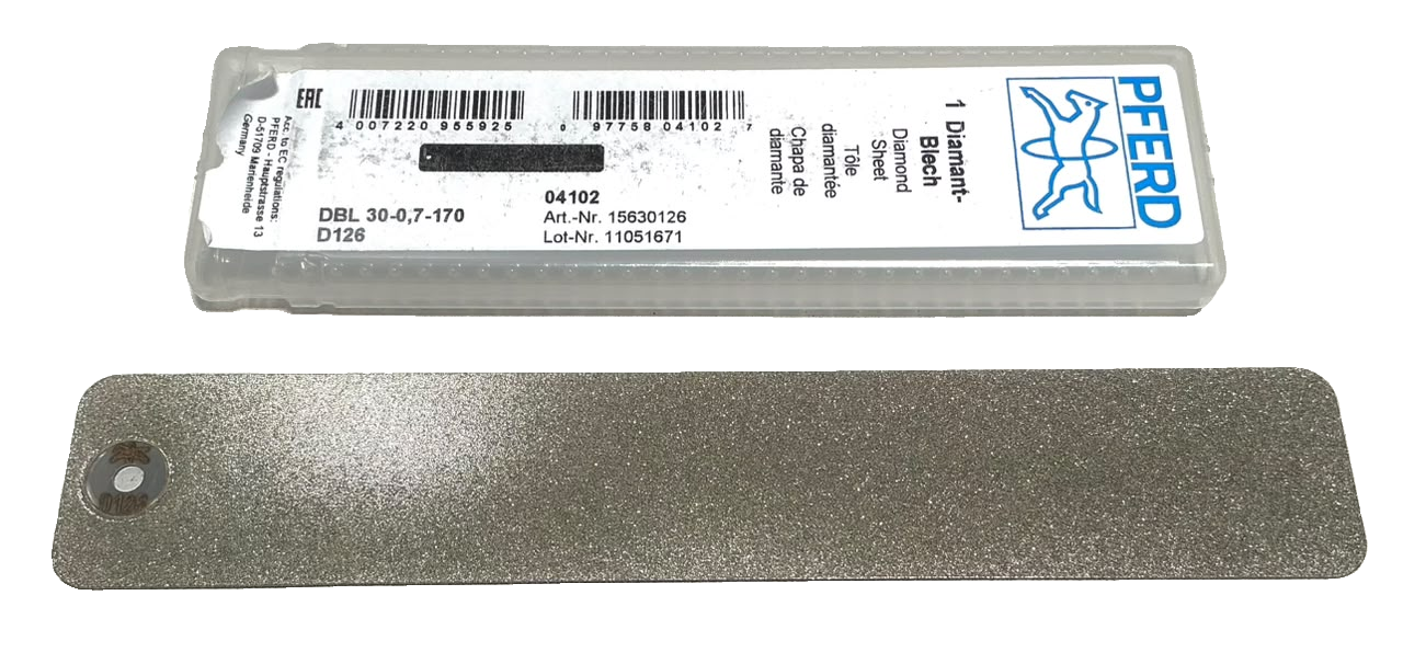 PFERD Chapa diamantada DBL 30-0,7-170 D126 — EDP 04102