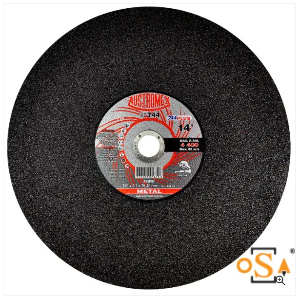 Clave 744 — 350X3.2X25.40 A30RBF-HUM
