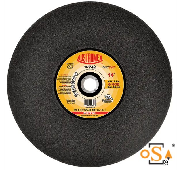 Clave 742 — 350X3.2X25.40 A308T7BFP9