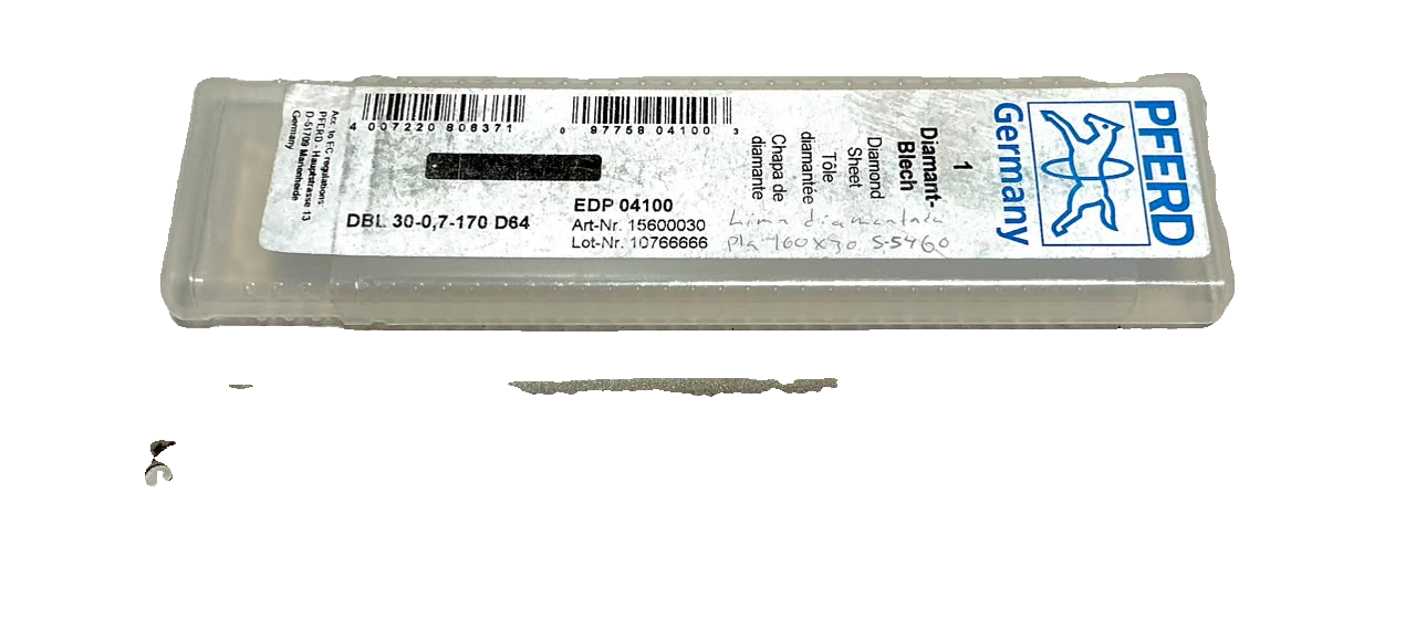 PFERD Chapa diamantada DBL 30-0,7-170 D64 — EDP 04100