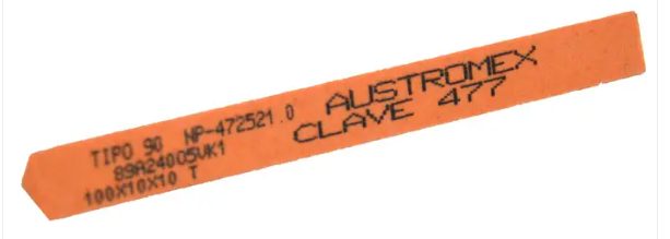 Clave 477 — 100x10x10 T 89A240O5VK1