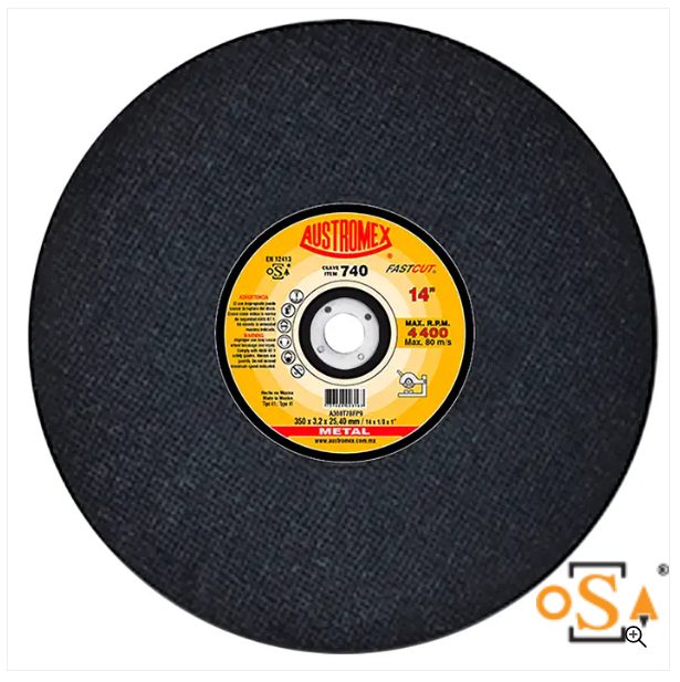 Clave 740 — 350X3.2X25.40 A308T7BFP9