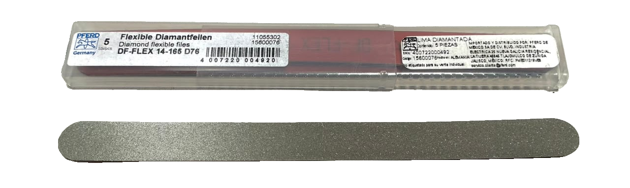 PFERD DF-FLEX 14-165 D76 — lima diamantada flexible