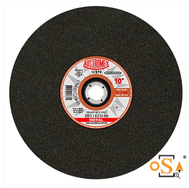 Clave 576 — 250X1.6X32.00 89A54JBF MET5 SUAVE