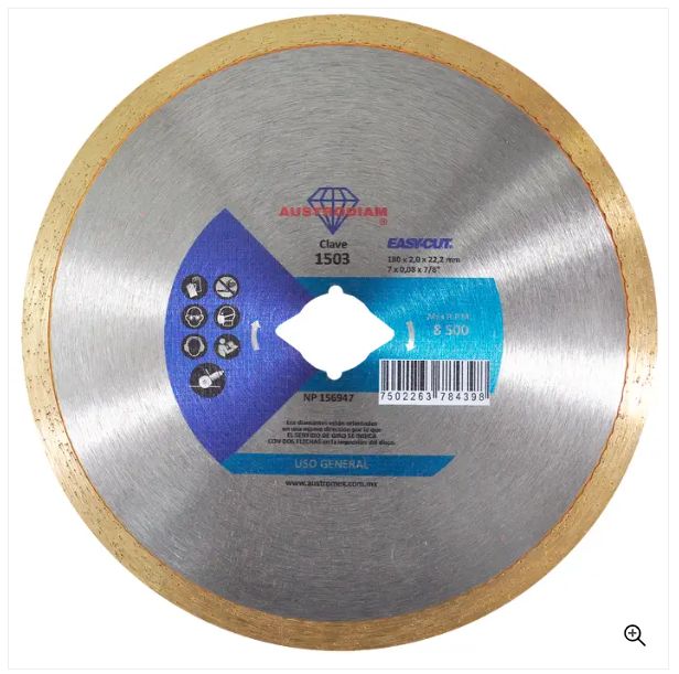 Clave 1503 — 180 X 2.2 X22.23 EASY-CUT