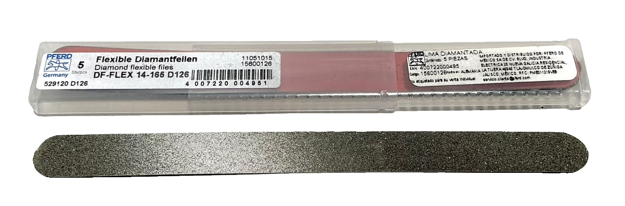 PFERD DF-FLEX 14-165 D126 — lima diamantada flexible