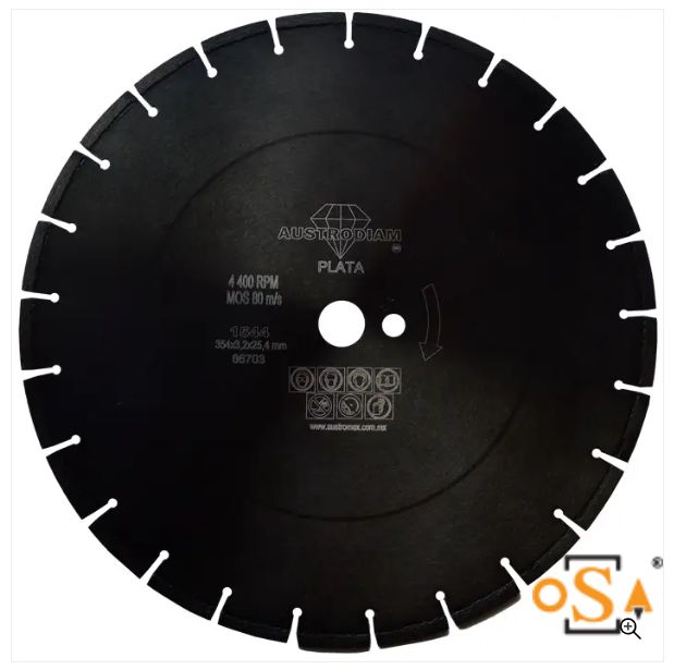 Clave 1544 — 350 x 3.2 x 25.4 NEGRO-PLATA