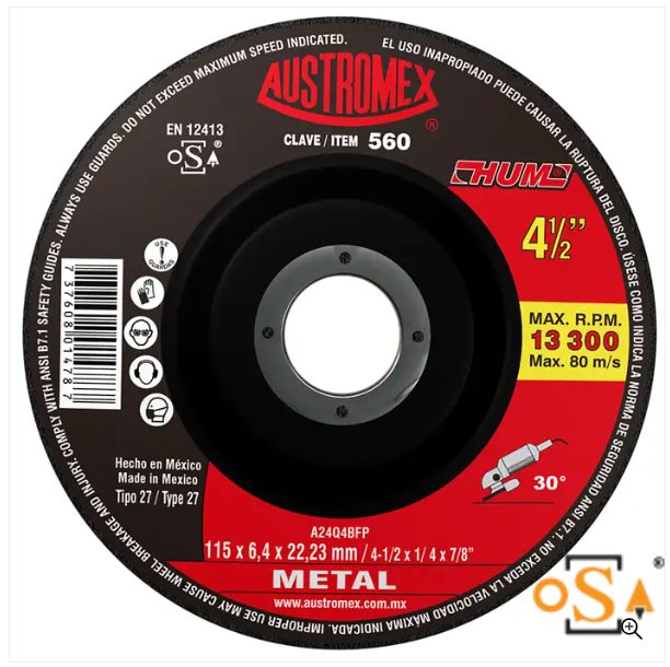 Clave 560 — 115X6.4X22.23 A24Q4BFP