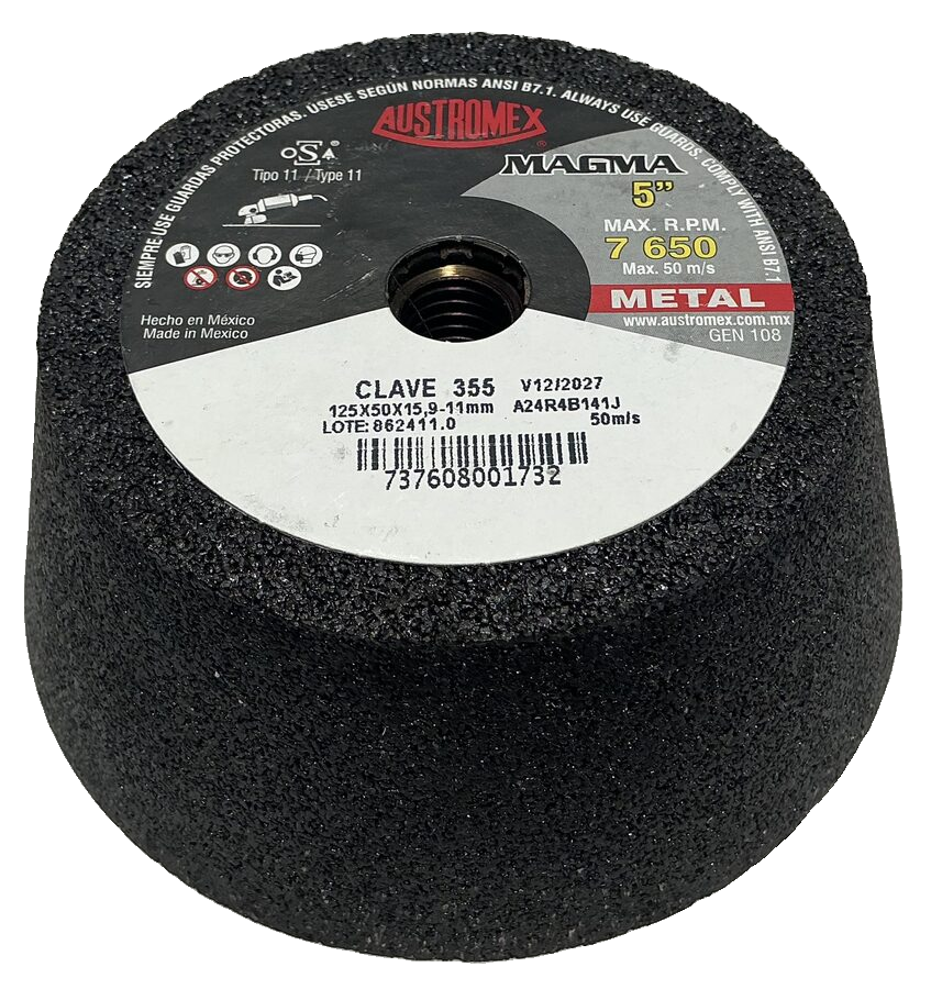 Austromex Magma Copa Clave 355 — 5" x 2"