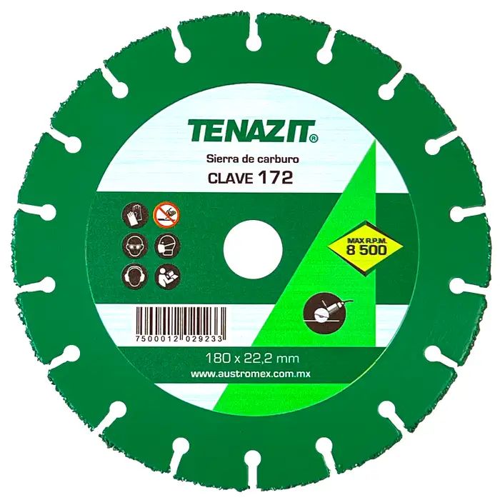 Clave 172 — 177 x 22.23 Sierra SAR - Madera #
