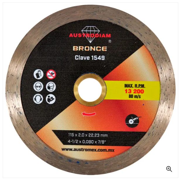 Clave 1549 — 115x2x22.2 AZUL BRONCE #