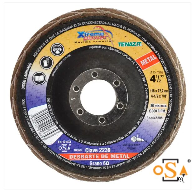Clave 2239 — 115 x 22.2 Z POWER-60 #