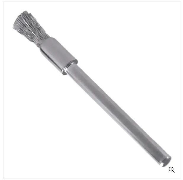Clave 2381 — 5x0.10x3.17 BROCHA ONDULADO AC CARBON #