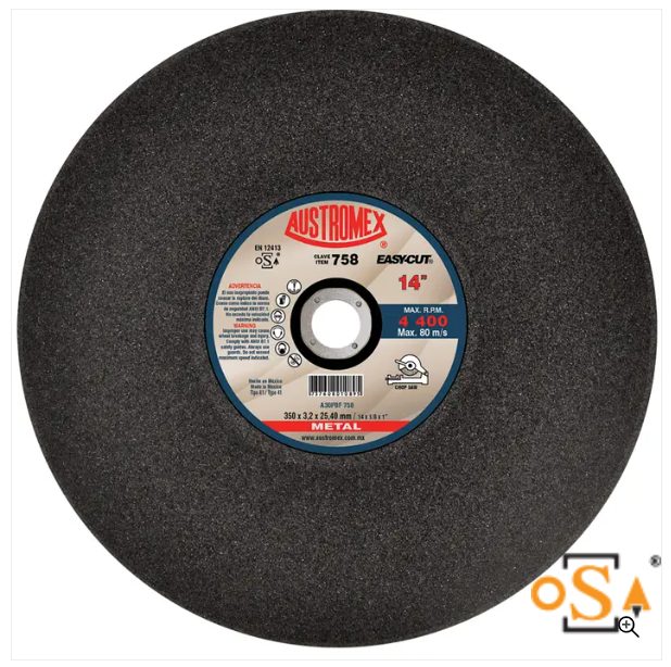 Clave 758 — 350X3.2X25.40 A30PBF 758
