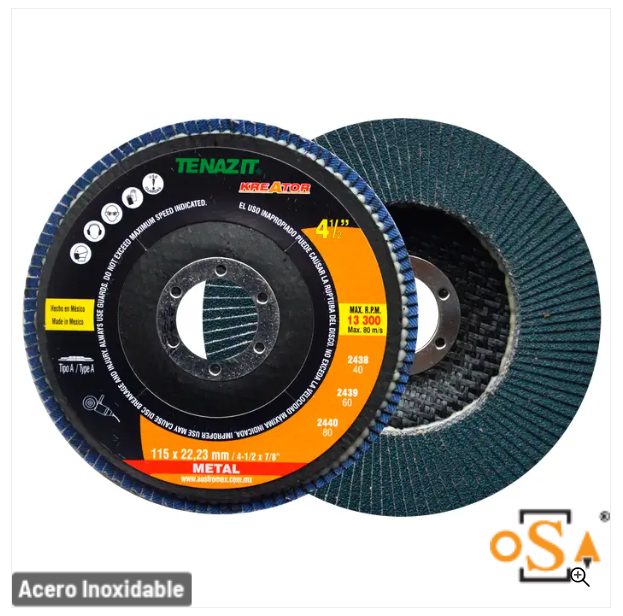 Clave 2438 — 115x22.23 KREATOR-TZA40L82V