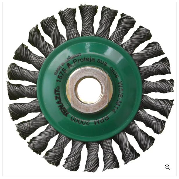Clave 1575 — 100x0.508xMR CIRCULAR TRENZADO CARBON#