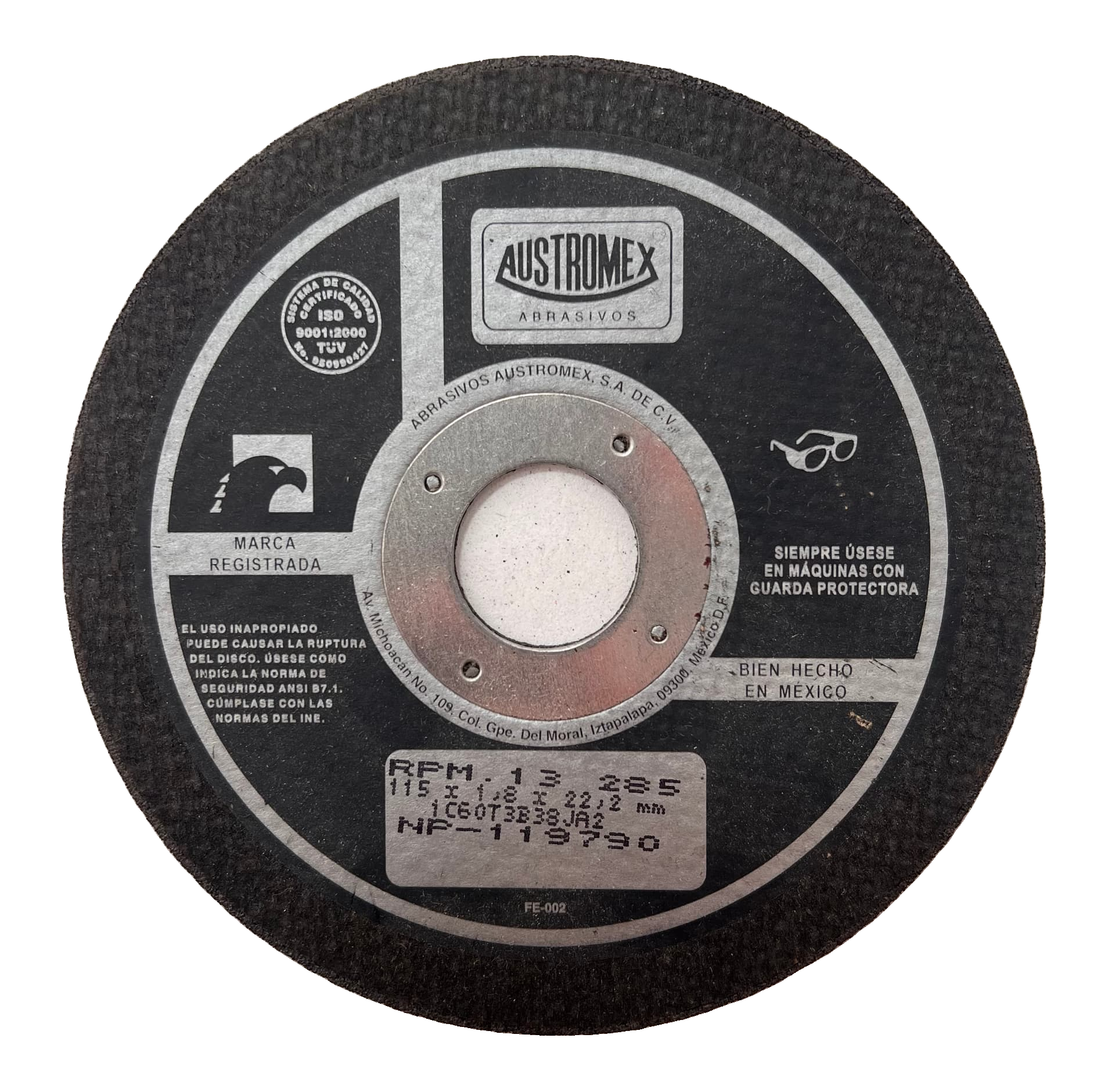 Austromex — 4½" x 1/8" x 7/8"