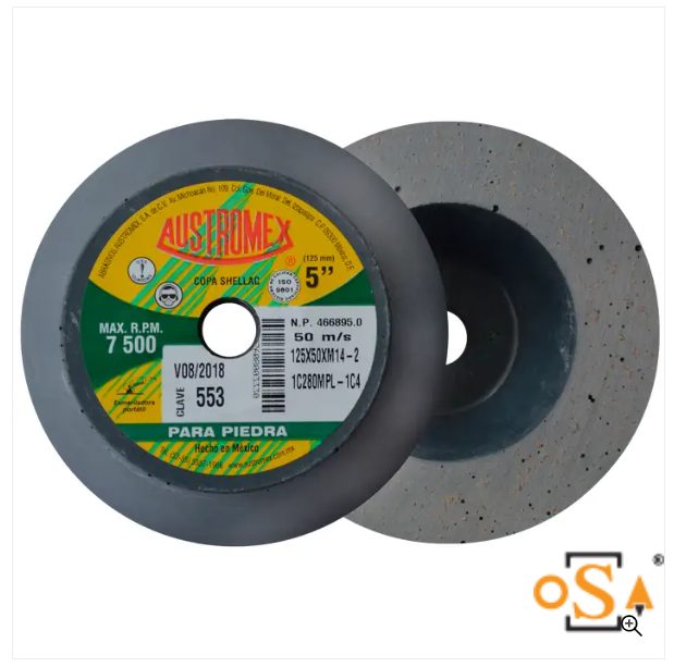 Clave 553 — 125X50XM14-2 1C4NBPSH