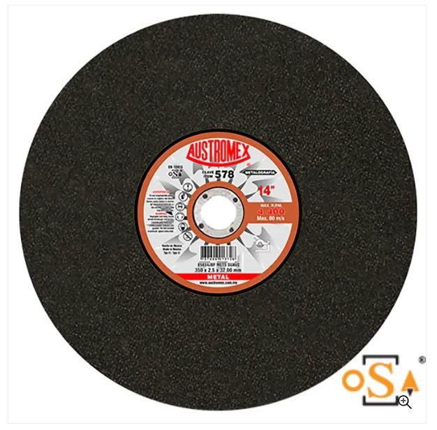 Clave 578 — 350X2.5X32.00 89A54JBF MET5 SUAVE
