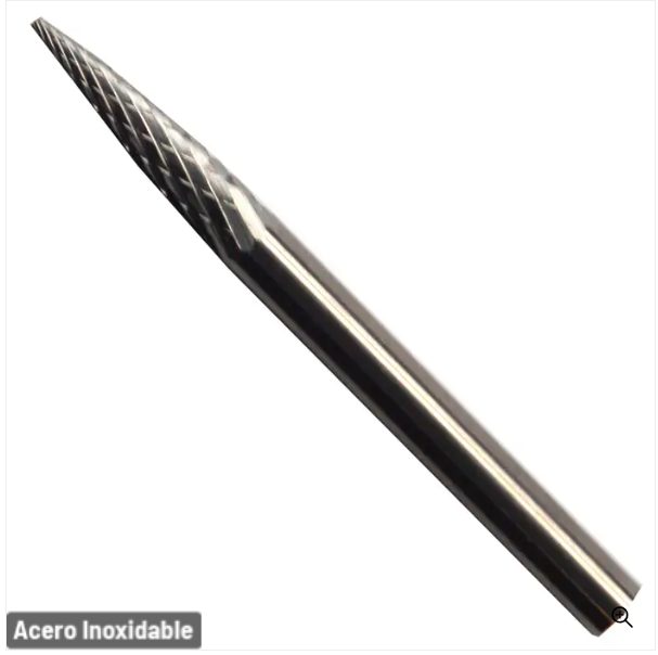 Clave 121 — 3.2x12.7x3.2 D/C DOBLE FILO #