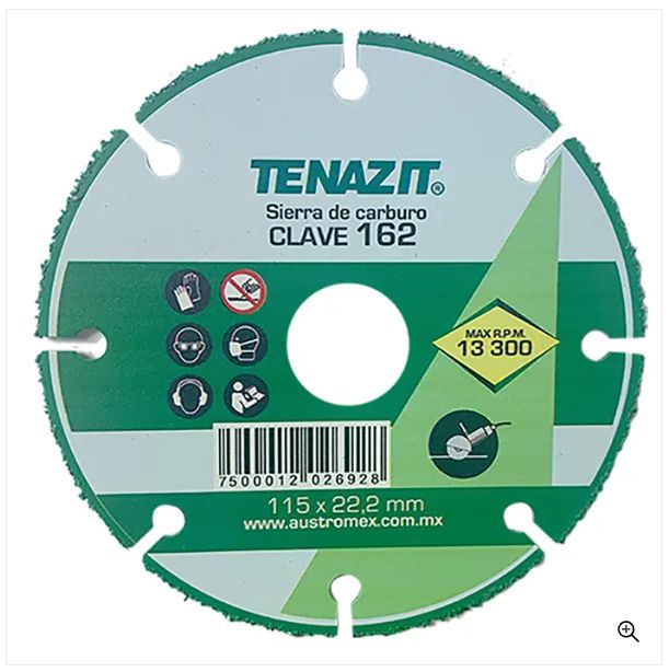 Clave 162 — 115 x 22.2 Sierra SAR - Madera #