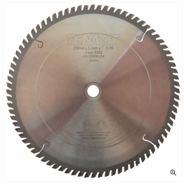 Clave 179 — 250x25.4-15.9 80 DIENTES TCG #