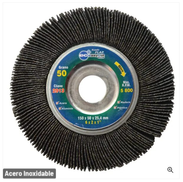 Clave 2913 — 150x50x25.4 A50-EC #