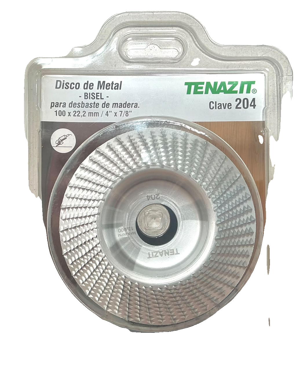 Tenazit Clave 204 Bisel — 4" x 7/8"