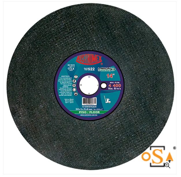 Clave 522 — 350X5X25.40 1C164W4BF96JA2R