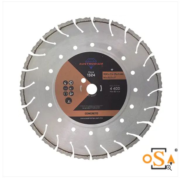 Clave 1524 — 350 x 3.0 x 25.4 NARANJA-BRONCE