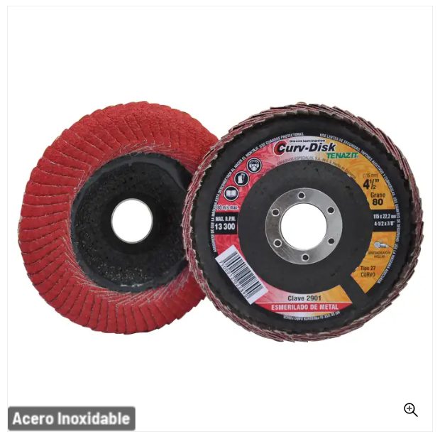 Clave 2901 — 115 x 22.2 CERAMICO CURVO G-80 #