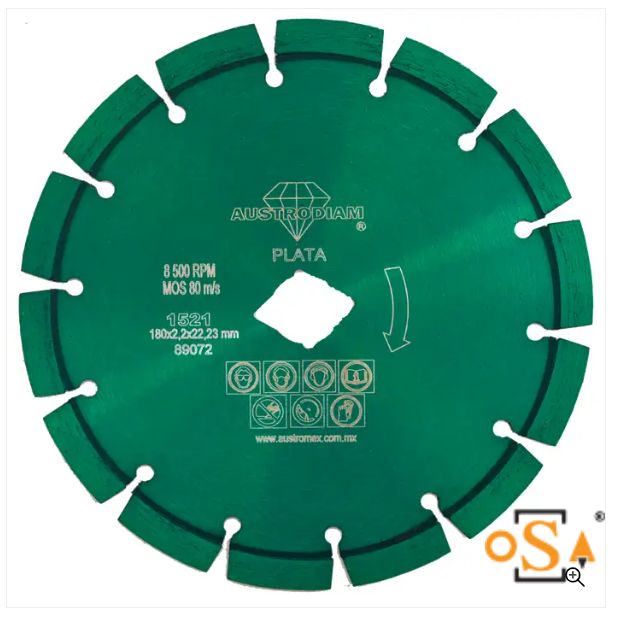 Clave 1521 — 180x2.2x22.23 VERDE-PLATA
