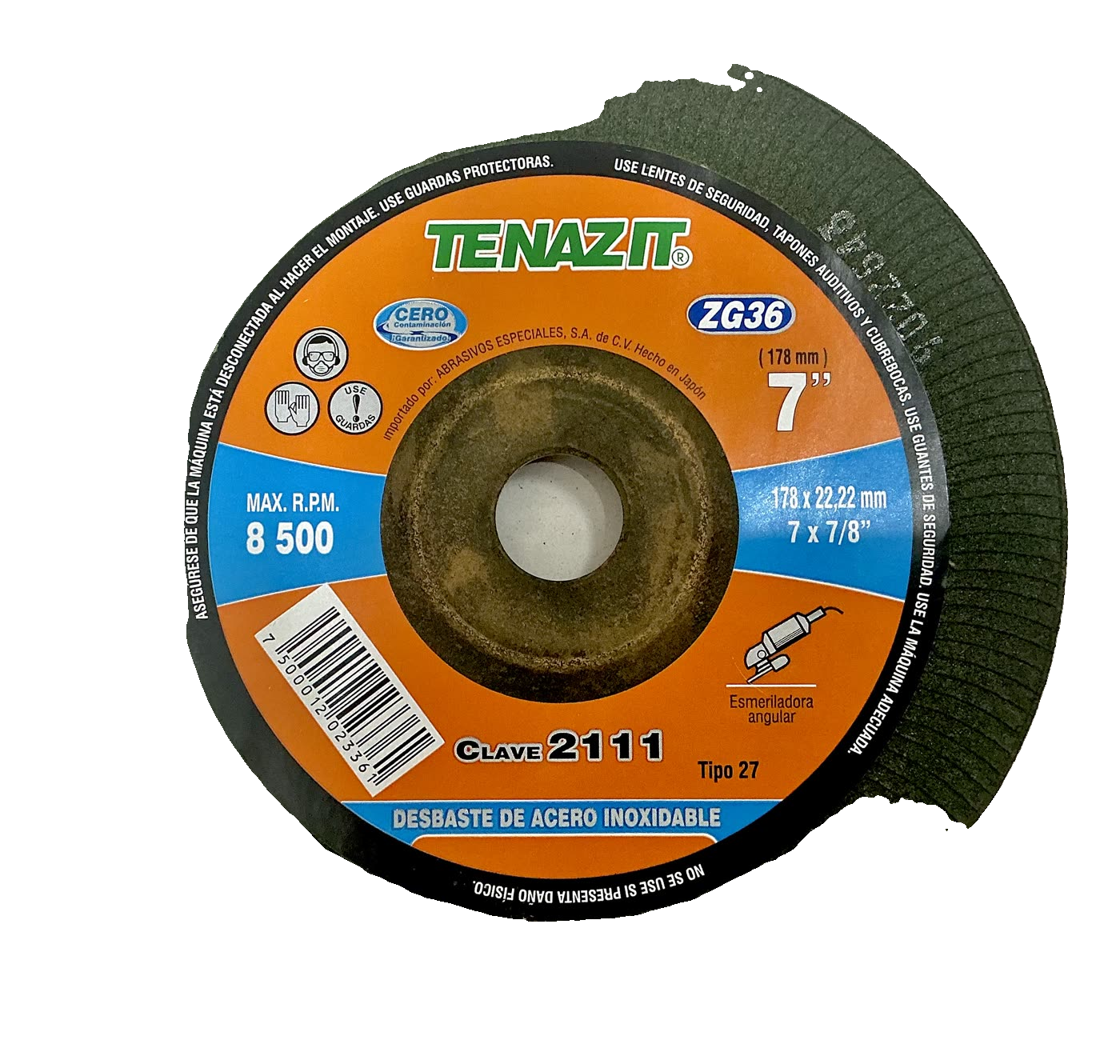 Tenazit Clave 2111 — 7" x 7/8"