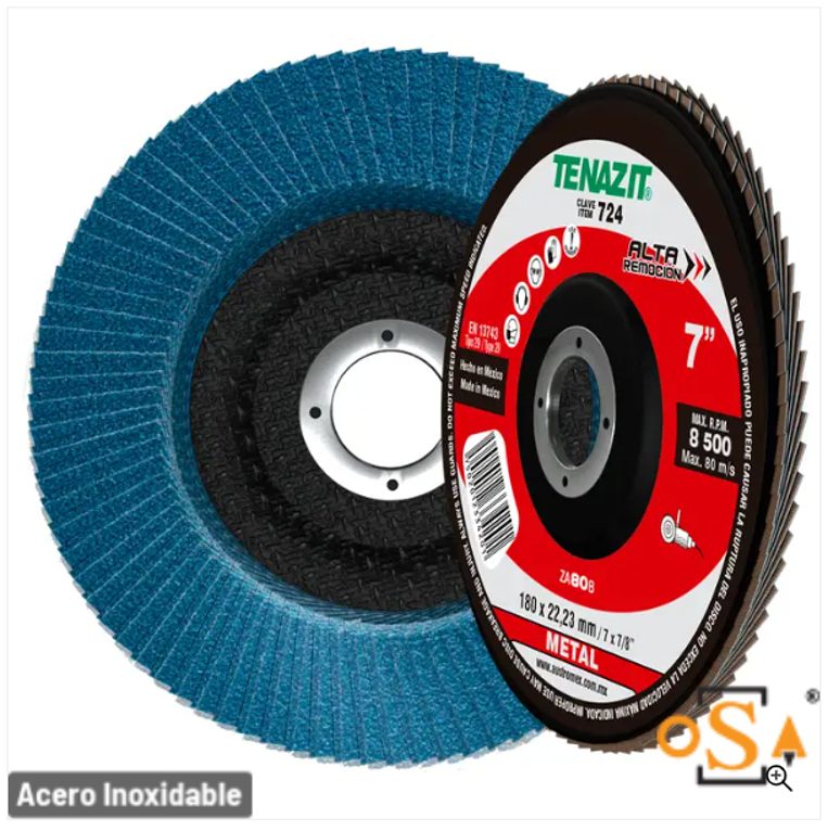 Clave 724 — 178x22.2 ZA80B
