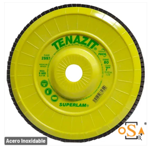 Clave 2997 — 180 X 22.23 SUPERLAM Z80