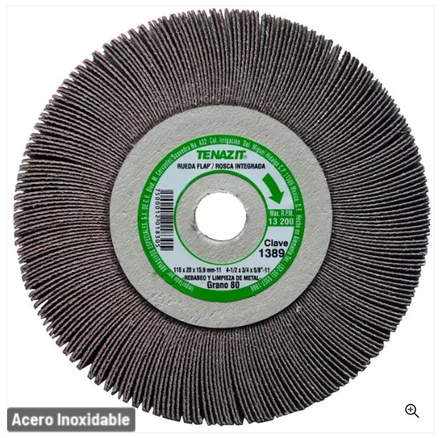 Clave 1389 — 115x20x15.9-11 A80B #