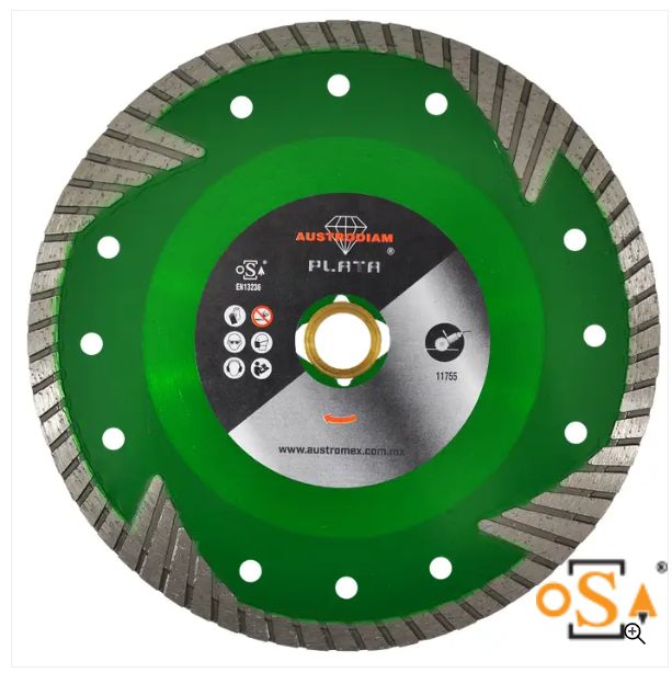 Clave 862 — 180 x 2.5 x 22.23 VERDE PLATA #