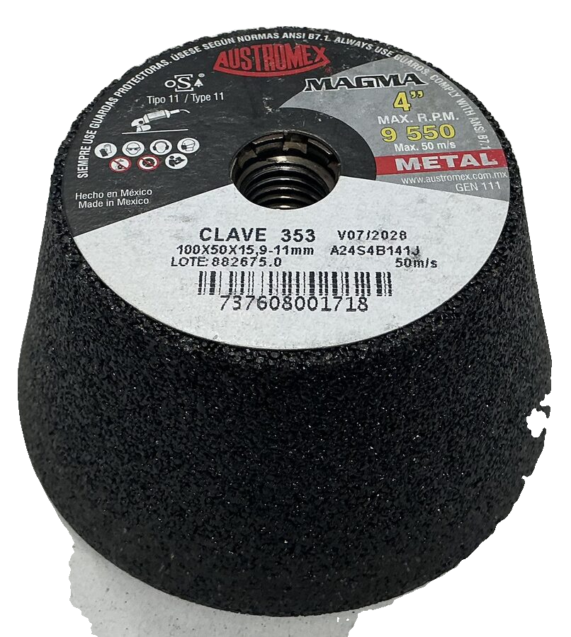 Austromex Magma Copa Clave 353 — 4" x 2"