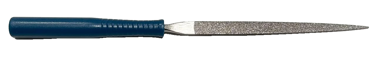 Lima diamantada tipo cuchilla con mango